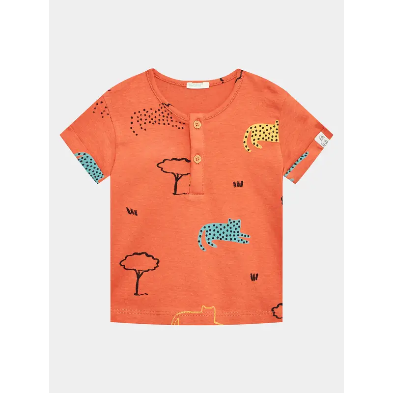 United Colors of Benetton T-shirt Arancione 3202066