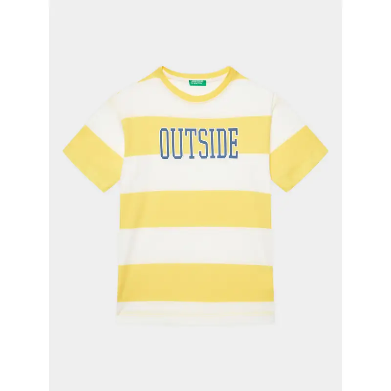 United Colors of Benetton T-shirt Giallo 3201976