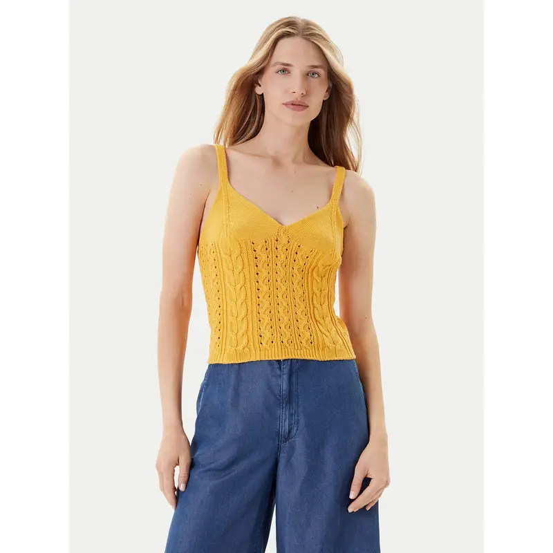 United Colors of Benetton Top Giallo 3221613