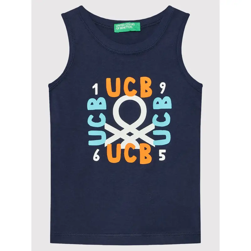 United Colors of Benetton Top Blu 3200943