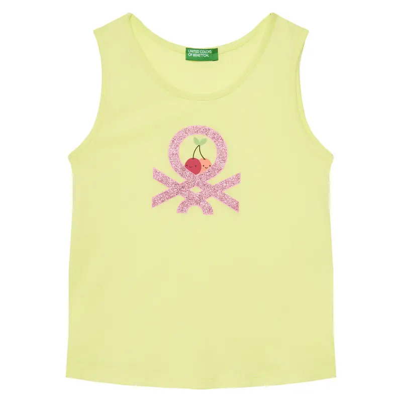 United Colors of Benetton Top Giallo 3221412