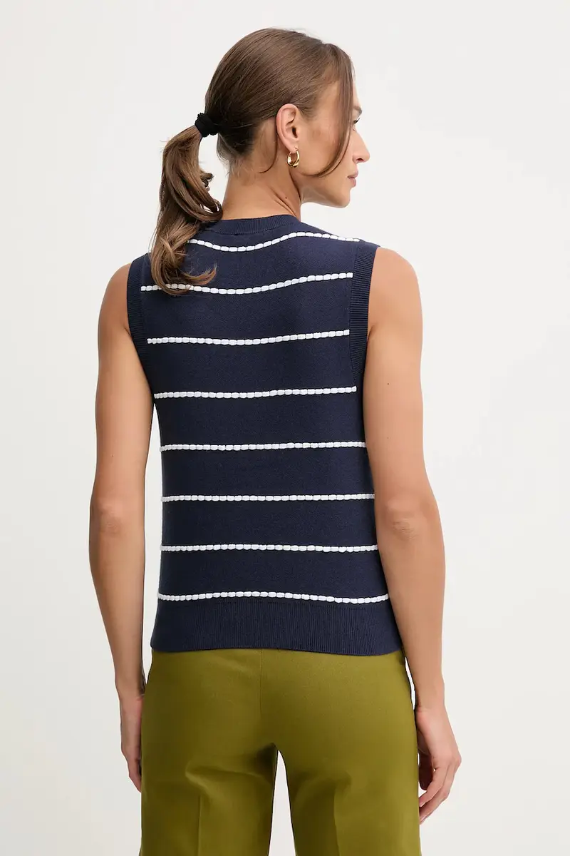 United Colors of Benetton Top Donna Blu 3595194 miniatura 3