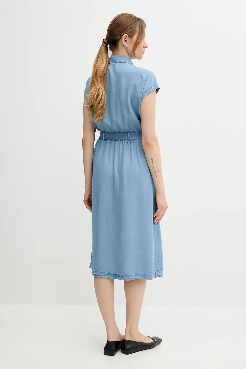 vestito colore blu 4KHNDV0BI miniatura 3