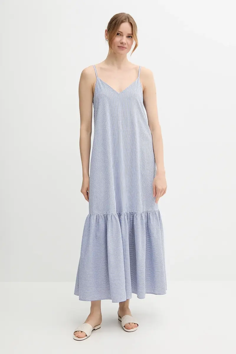 vestito colore blu 4SZRDV0B8