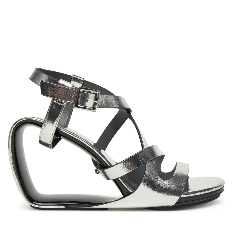 Sandali United Nude Mobius Sia Hi 1083514116 Argento