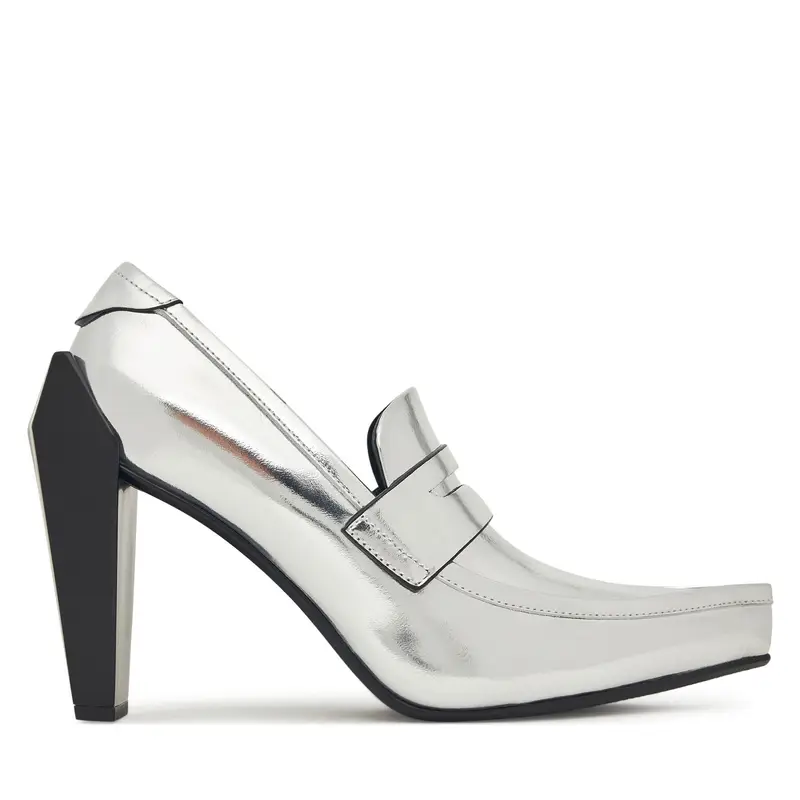 Scarpe basse United Nude Gem Loafer Hi 1095514116 Argento