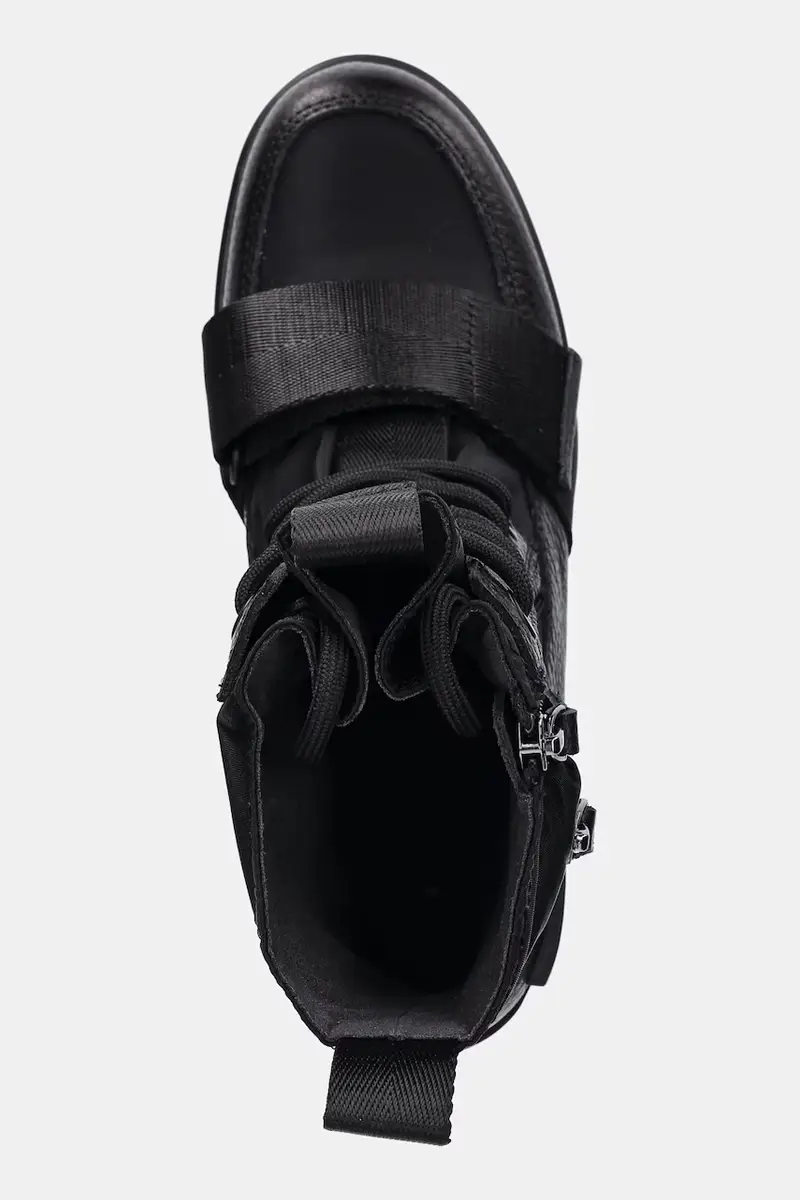 stivaletti alla caviglia Grip Combat Mid donna colore nero 1096201165 miniatura 4