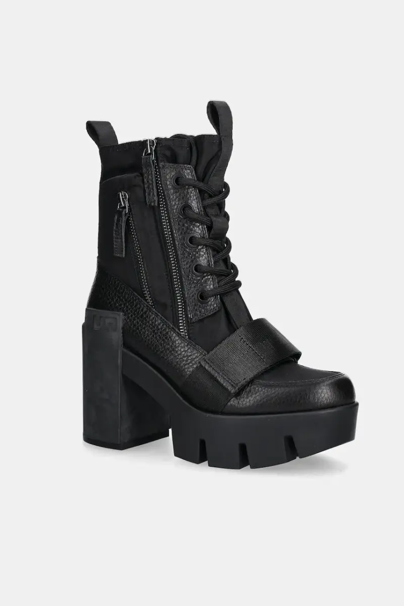 stivaletti alla caviglia Grip Combat Mid donna colore nero 1096201165