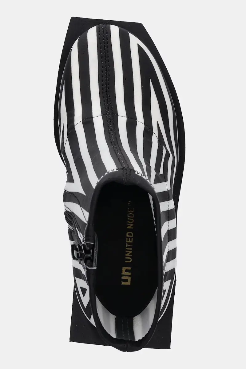 stivaletti alla caviglia in pelle Wa Bootie Hi donna colore nero 1087951082 miniatura 4