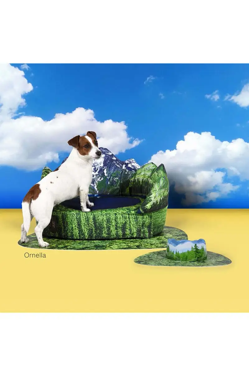 cuccia per animali Les Alpes x Seletti Multicolore miniatura 4