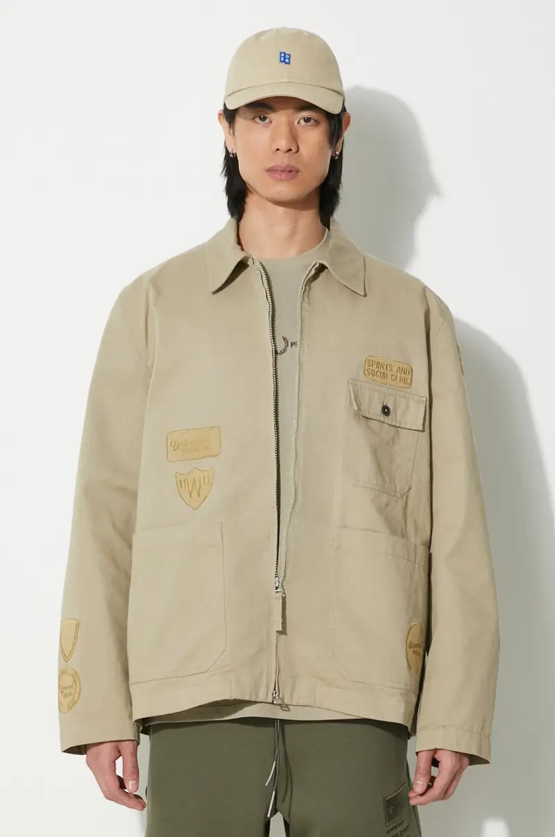 Universal Works Jeans Uomo Verde 2260455