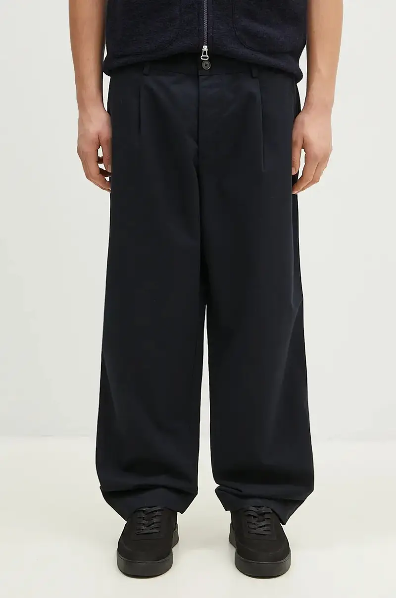 pantaloni uomo colore blu navy 31149