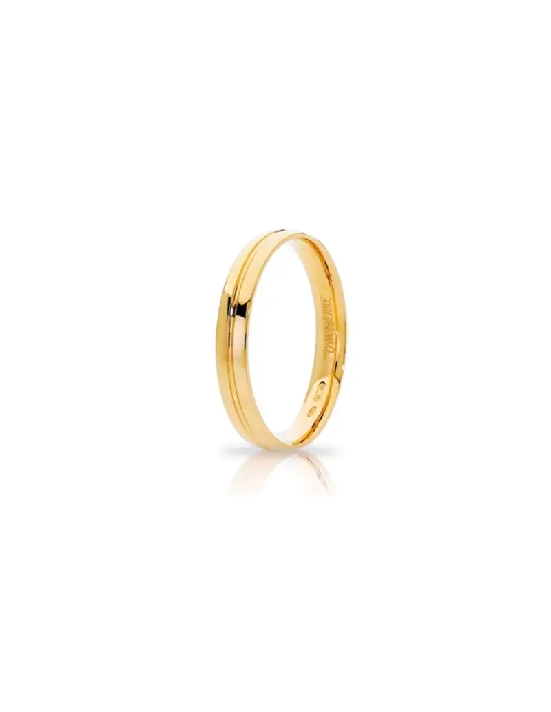 Fede UNOAERRE Fedi Brillanti Promesse Lyra in oro giallo 34AFC289C01