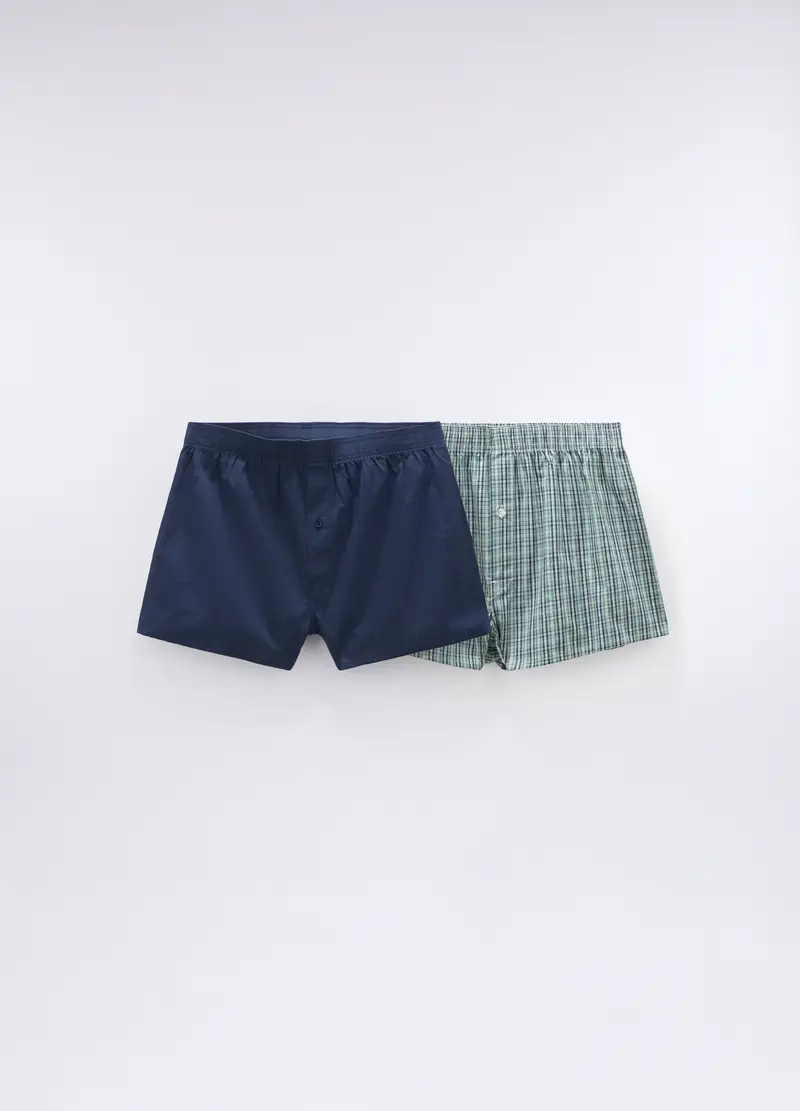 Upim Boxer Uomo Blu 4320120 miniatura 2