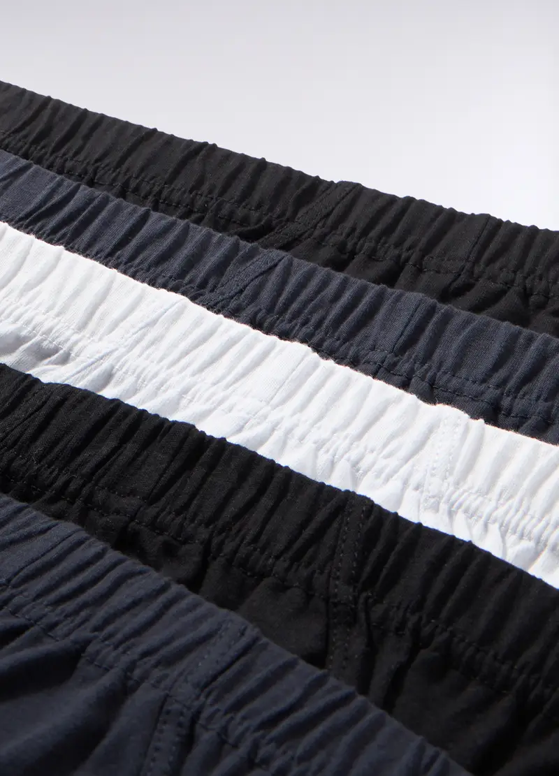 5 Pack Slip In Cotone Con Elastico Uomo, Multicolor miniatura 3