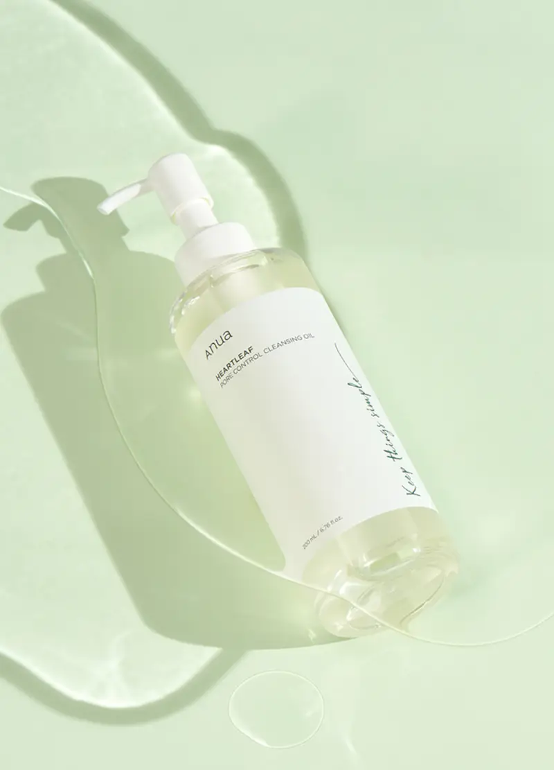 Anua Heartleaf Pore Control Cleansing Oil 200ml, Donna, Trasparente miniatura 2