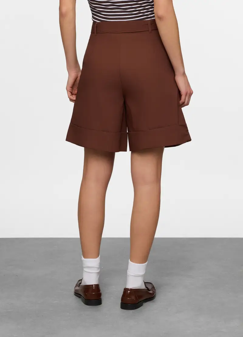 Upim Bermuda Donna Marrone 4350294 miniatura 2