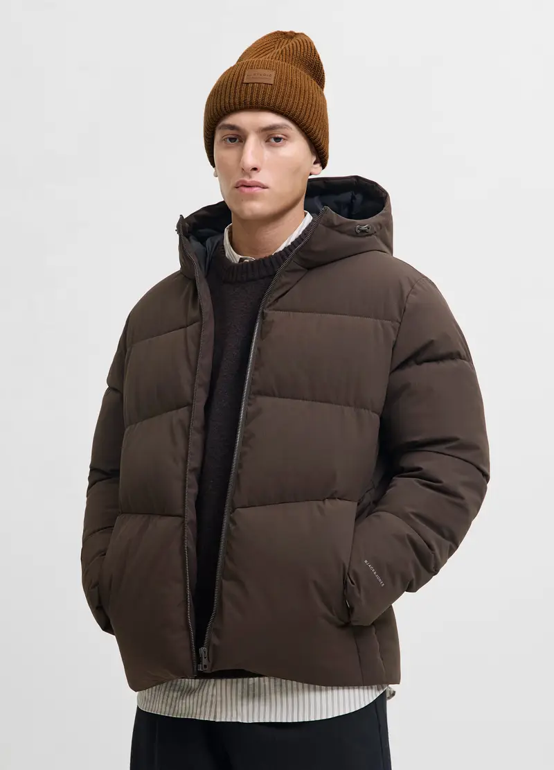 Berretto In Maglia Uomo, Unisex, Marrone tabacco