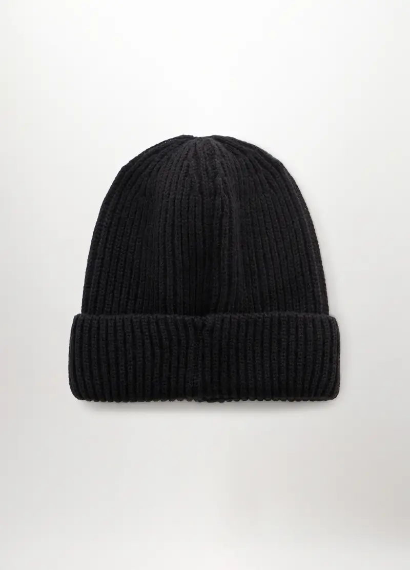 Berretto Tricot Donna, Nero miniatura 2