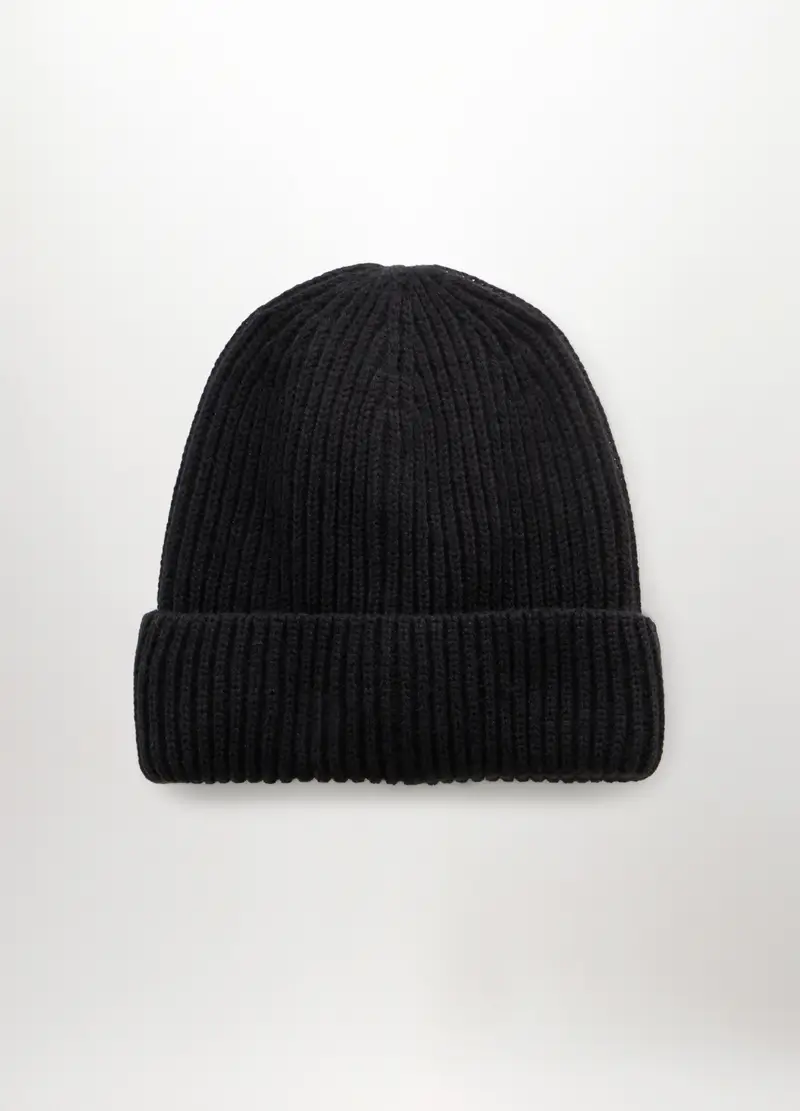 Berretto Tricot Donna, Nero