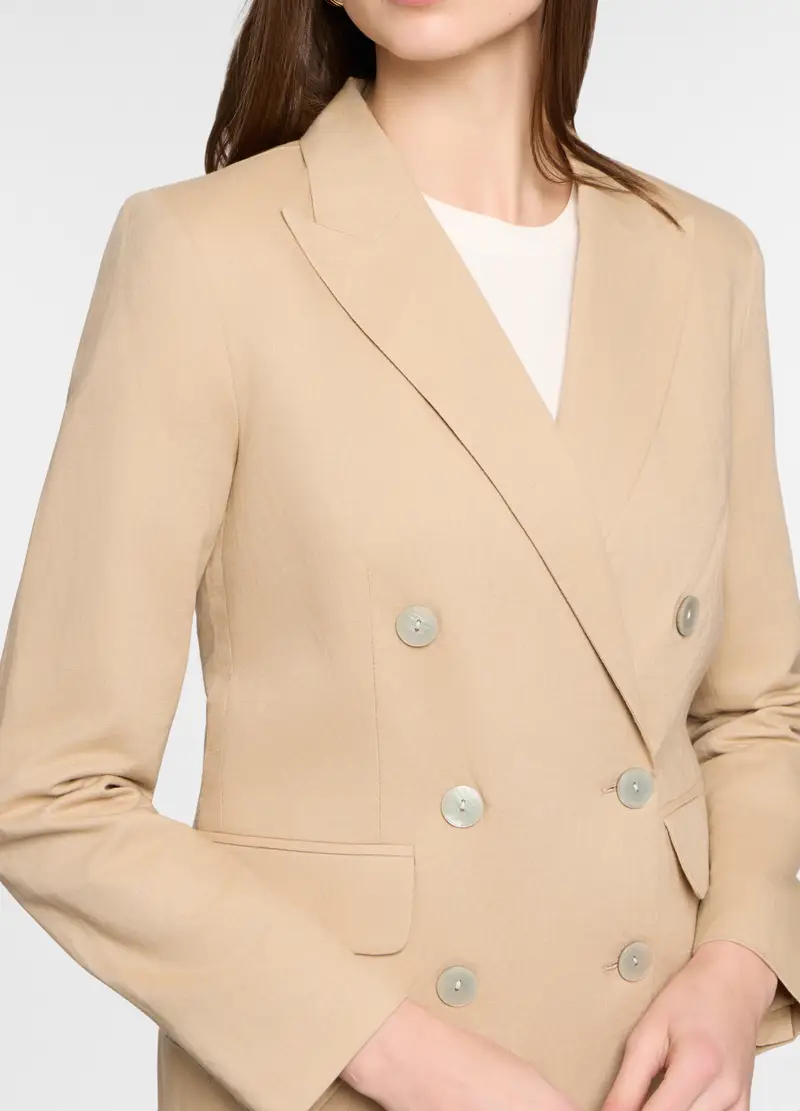 Upim Blazer Donna Beige 4350422 miniatura 3