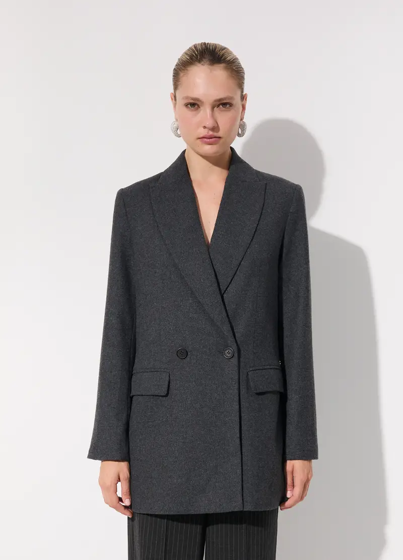 Upim Blazer Donna Grigio 2616819 miniatura 2