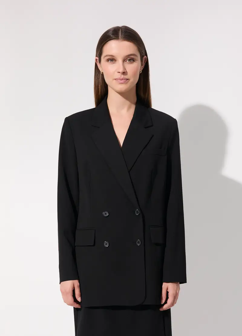 Upim Blazer Donna Nero 4287783 miniatura 2