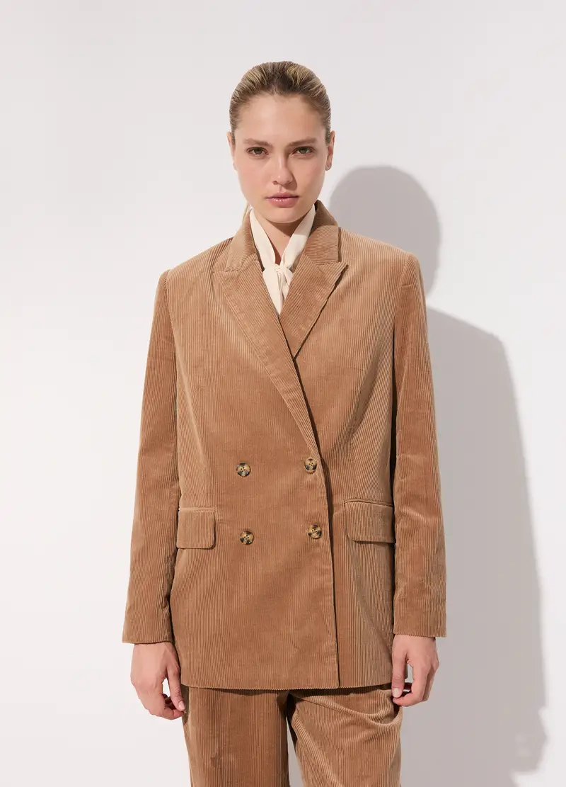 Upim Blazer Donna Marrone 4315848 miniatura 2