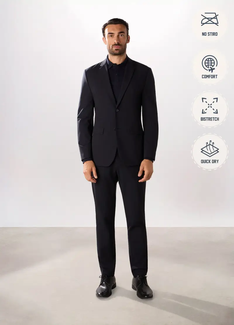 Upim Blazer Uomo Nero 4269678 miniatura 2