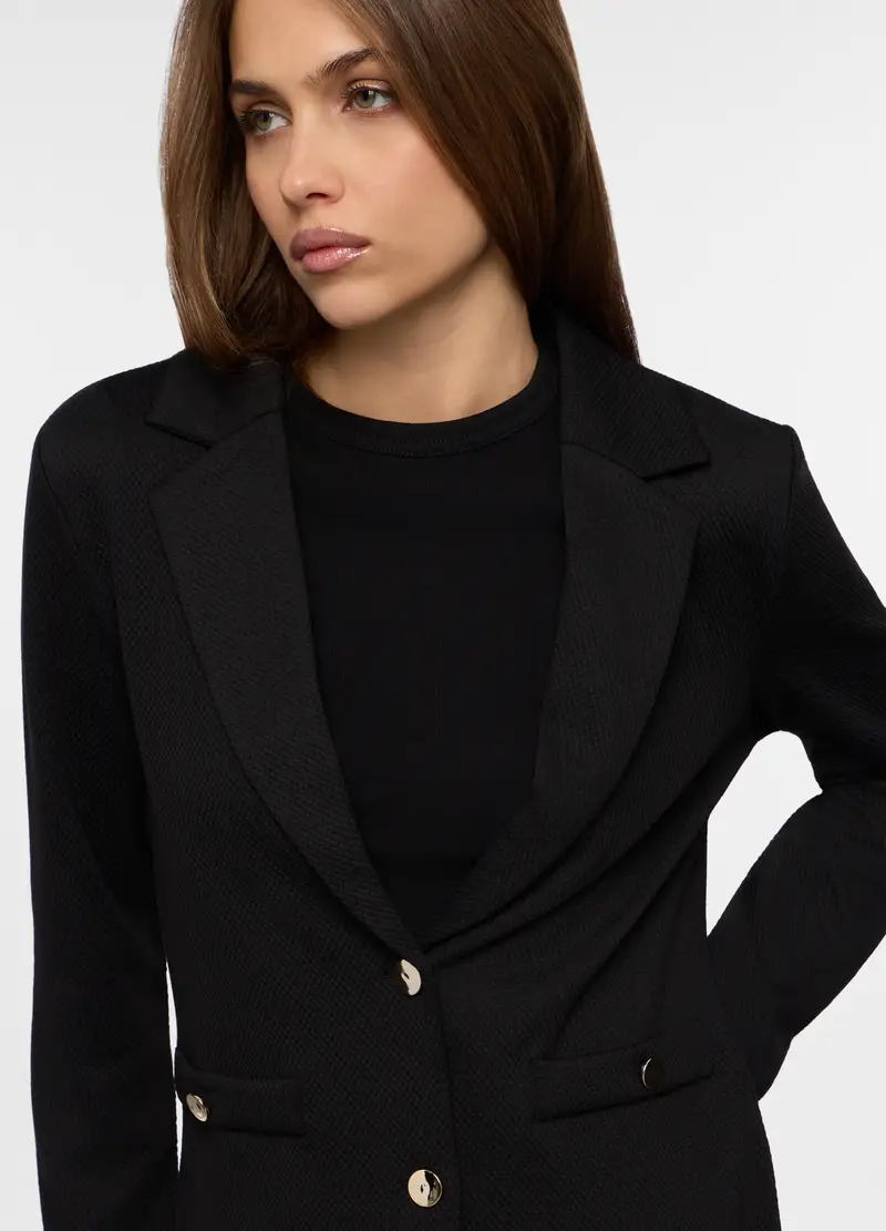 Upim Blazer Donna Nero 4133959 miniatura 3