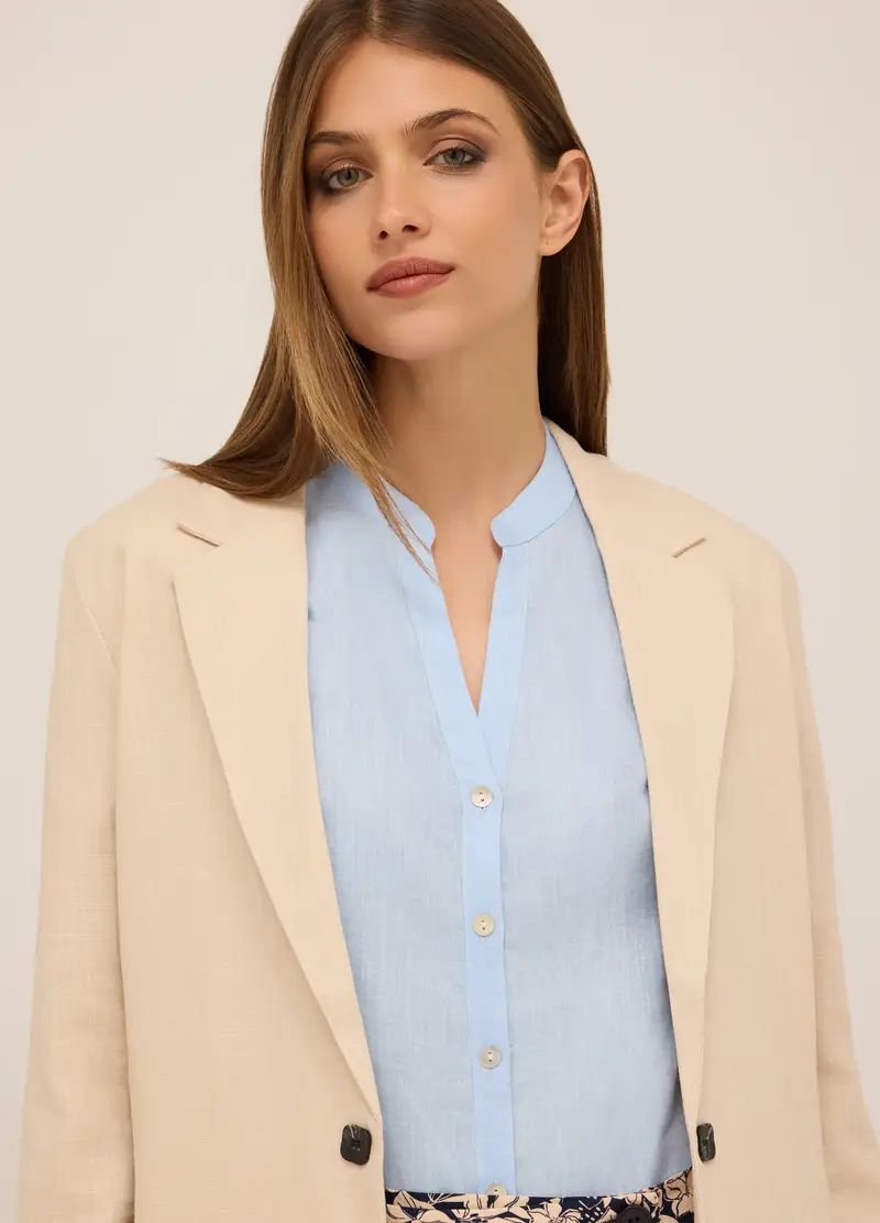 Upim Blazer Donna Beige 1049702 miniatura 2
