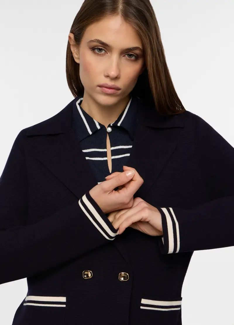 Upim Blazer Donna Blu 4133967 miniatura 3