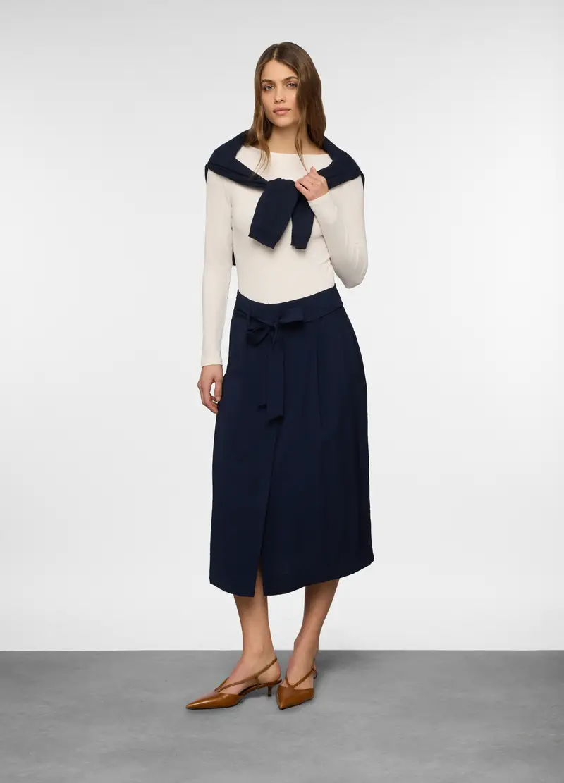 Body Con Scollo A Barchetta Stretch Donna, Bianco avorio