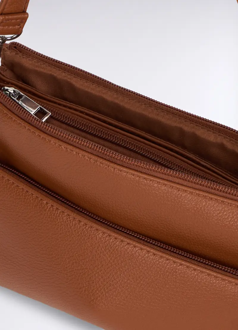 Upim Borsa a tracolla Donna Marrone 4269200 miniatura 3