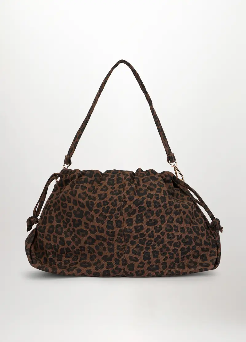 Borsa Animalier Donna, Marrone scuro miniatura 2