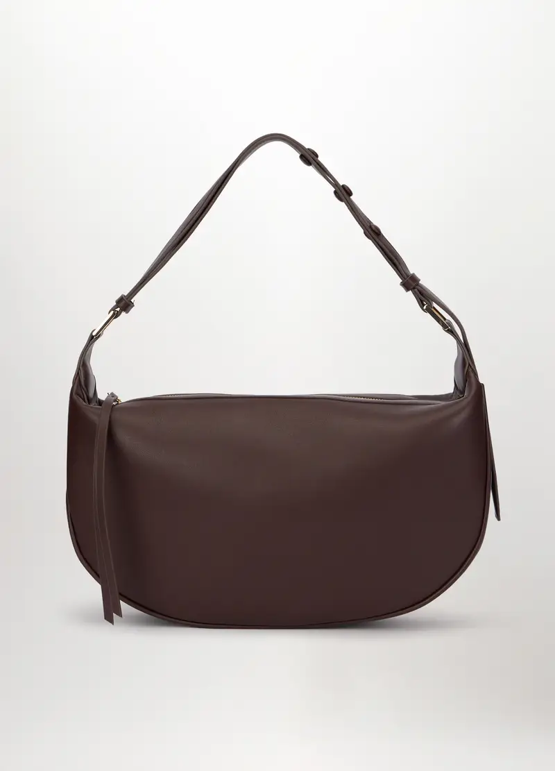 Borsa In Eco Pelle Donna, Marrone cioccolato