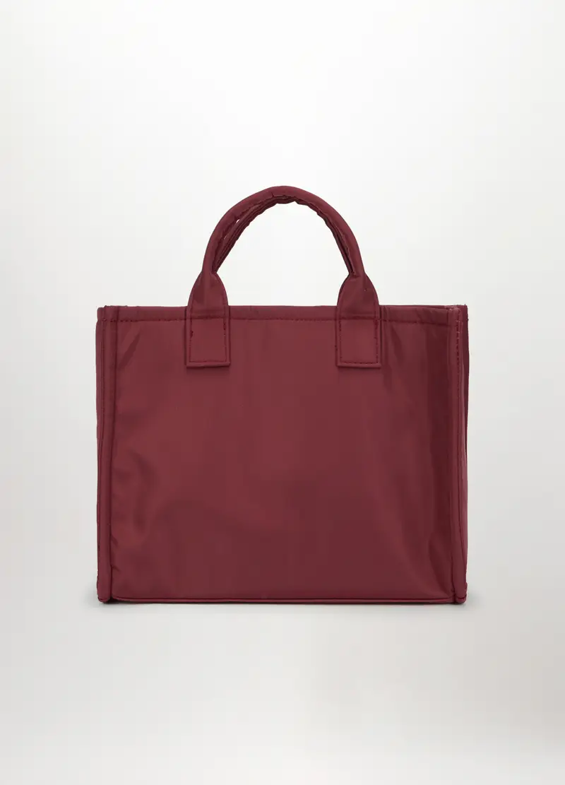 Borsa In Tessuto Donna, Rosso scuro miniatura 2