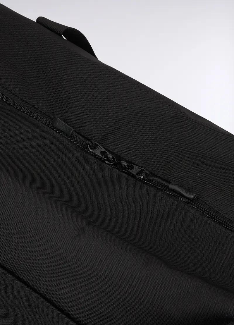 , Borsone Da Palestra Logato Uomo, Nero miniatura 3