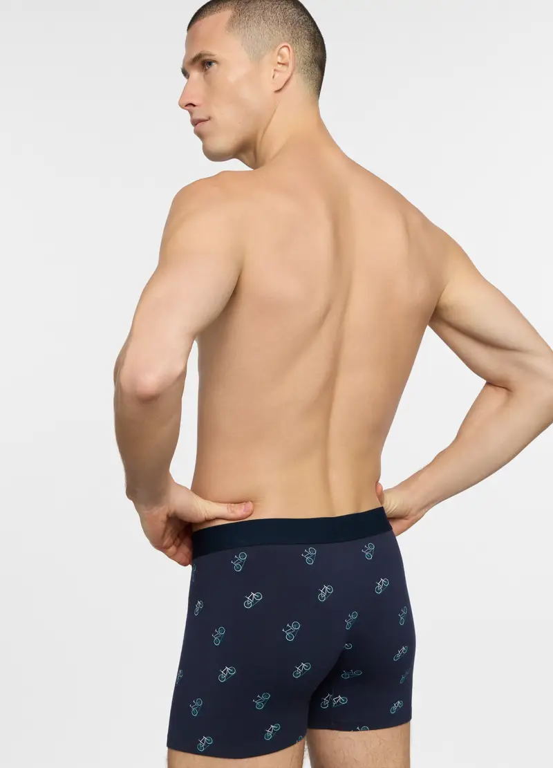 Upim Boxer Uomo Blu 4222409 miniatura 3