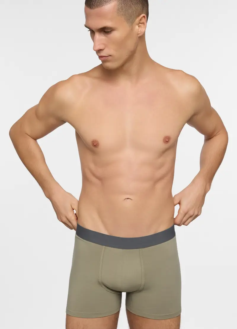 Upim Boxer Uomo Verde 4222411 miniatura 3