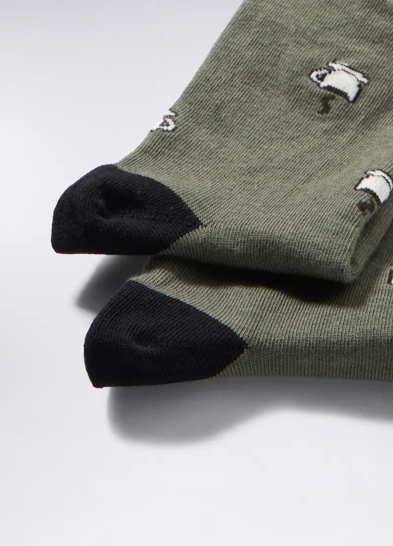 Upim Calze Uomo Verde 4253766 miniatura 2