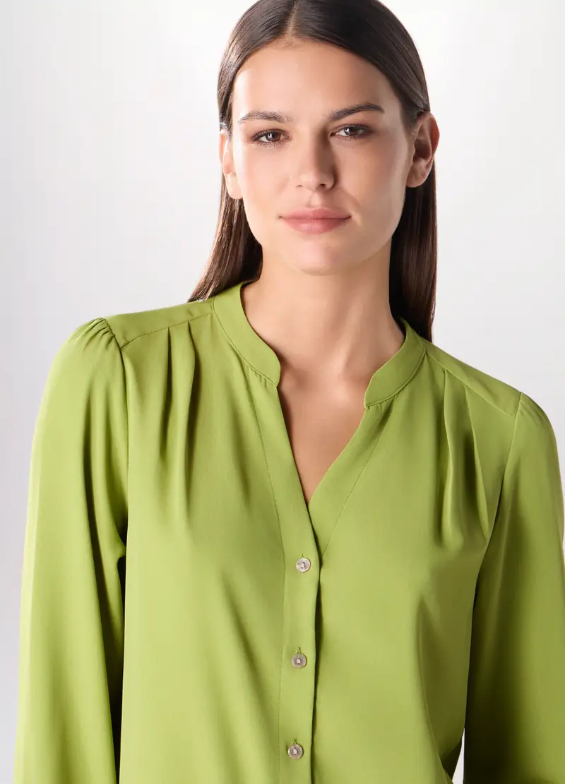 Upim, Camicia A Maniche Lunghe Donna, Verde lime, Taglia: L miniatura 2