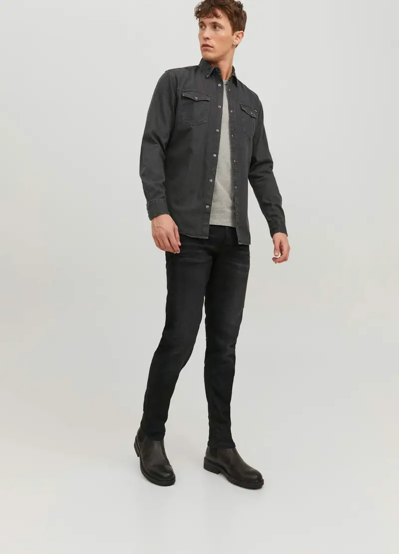 Upim Jeans Uomo Nero 4253846 miniatura 2