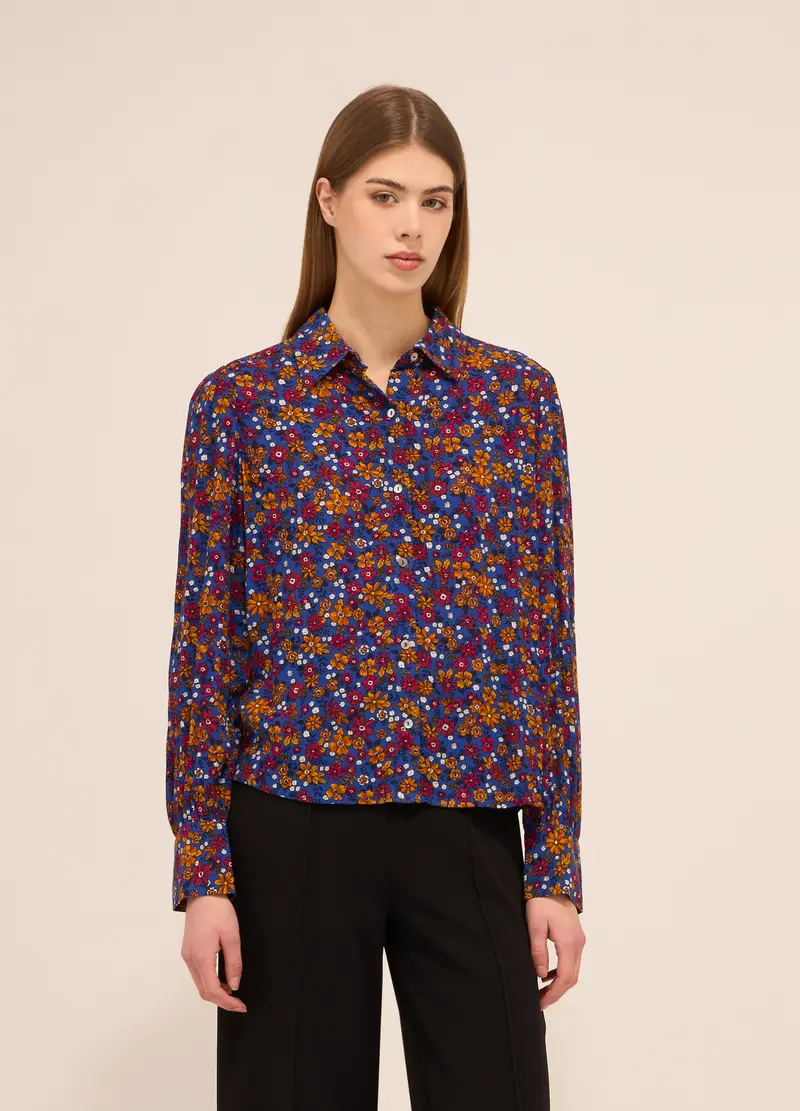 Upim, Camicia In Pura Viscosa Donna, Arancione papaya, Taglia: XS