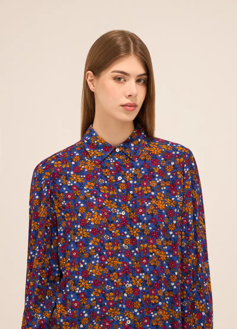 Upim, Camicia In Pura Viscosa Donna, Arancione papaya, Taglia: XS miniatura 2
