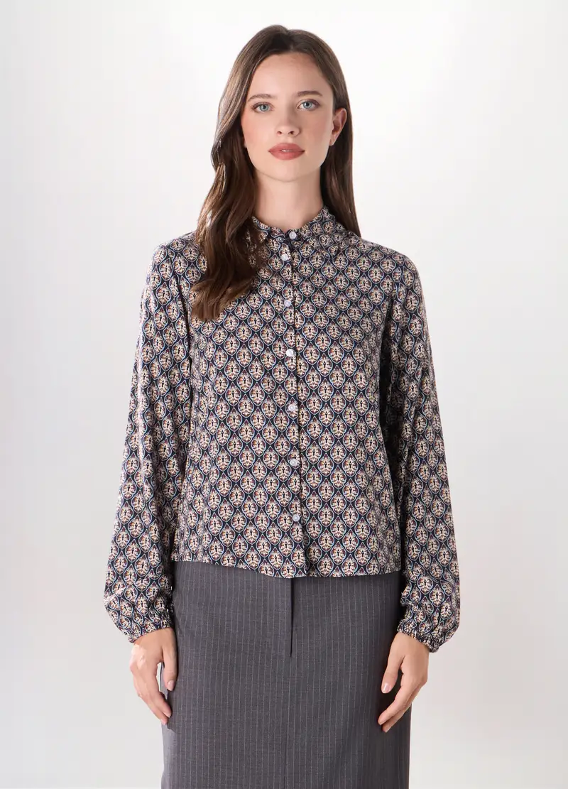 Upim, Camicia In Pura Viscosa Donna, Marrone chiaro, Taglia: XS