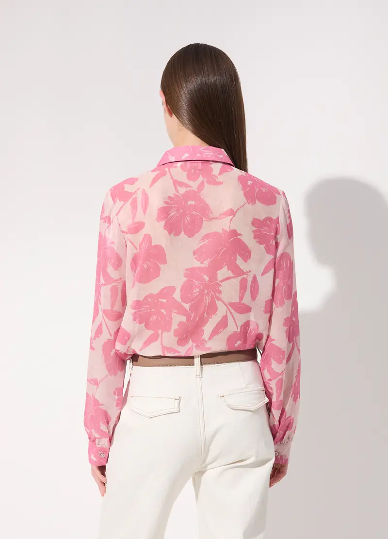 Camicia Laminata Donna, Unisex, Rosa fuxia miniatura 3