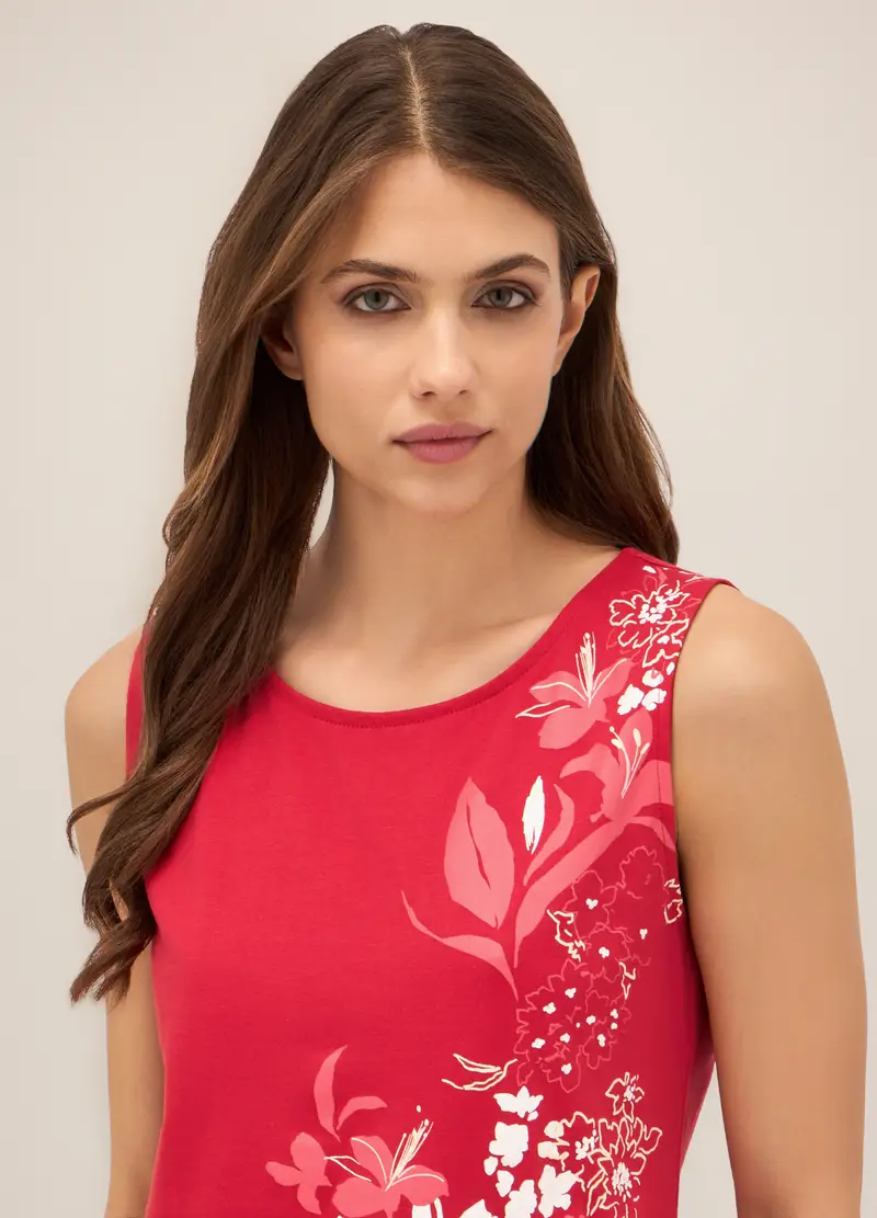 Upim, Canotta In Puro Cotone Donna, Rosso aragosta, Taglia: S miniatura 2