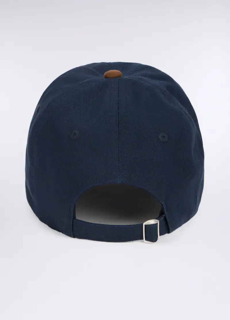 Cappello Baseball Con Logo Uomo, Blu scuro miniatura 2