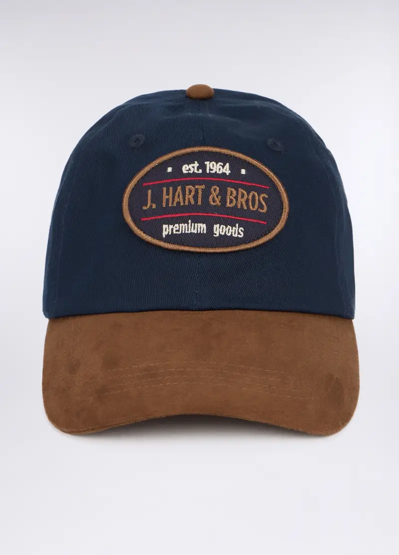 Cappello Baseball Con Logo Uomo, Blu scuro